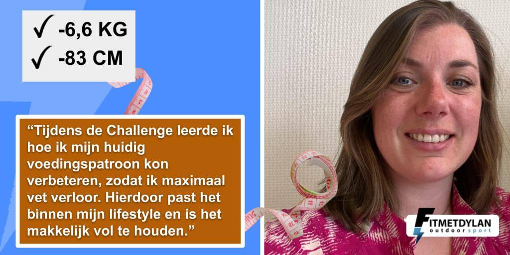 Review Lisette over de Vet Verlies Challenge - afvallen zonder sporten