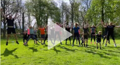 Paasbootcamp - bootcamp met pasen - buitensporten FitmetDylan - april 2022